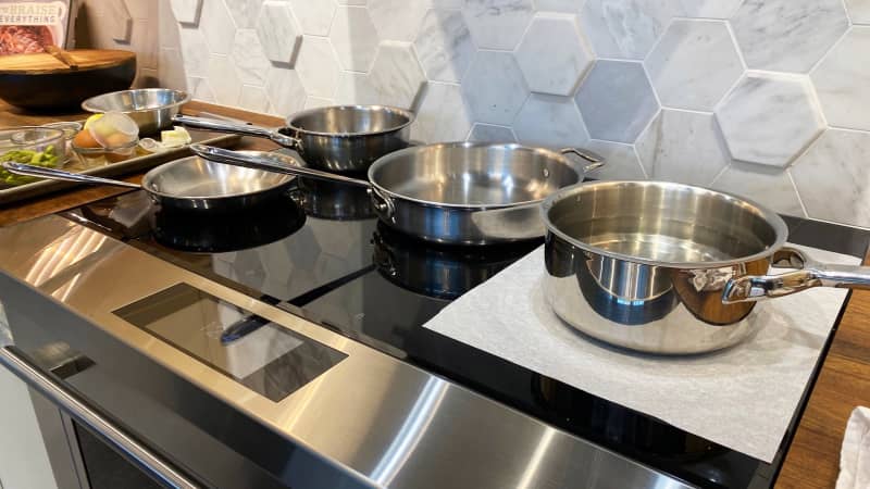 Metal for induction cooker shop